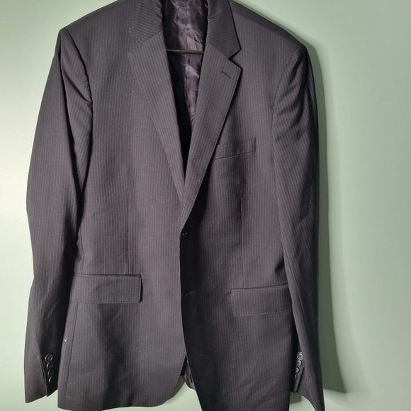 Jack Spade Pinstripe Primatist super 100's Marlene Wool Blazer Size 42R
